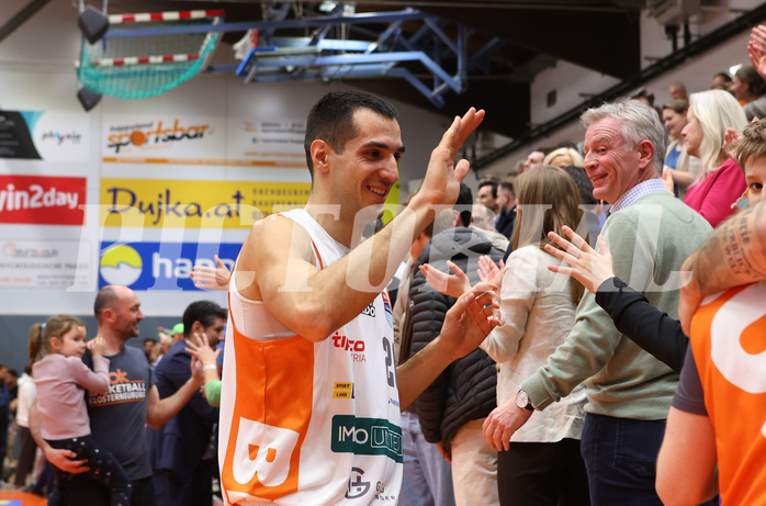 Basketball Superliga 2024/25, 2.Plazierungsrunde Klosterneuburg Dukes vs. Flyers Wels


