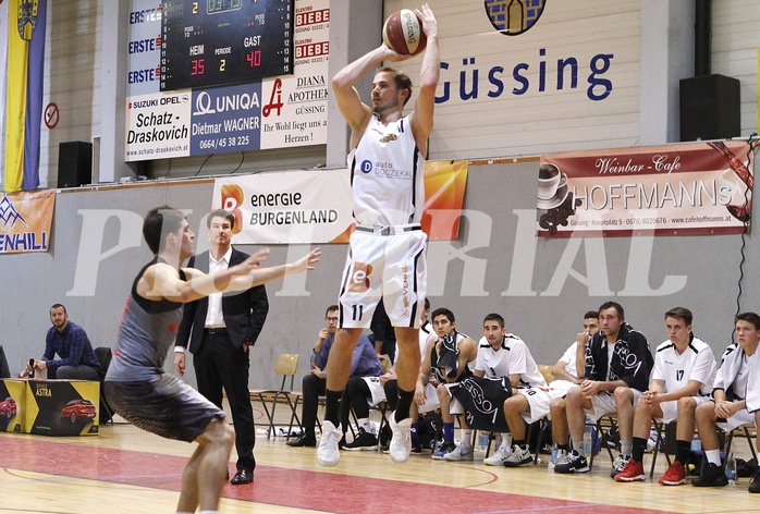 Basketball 2.Bundesliga 2017/18 Grunddurchgang 8.Runde  Jennersdorf Blackbirds vs Villach Raiders