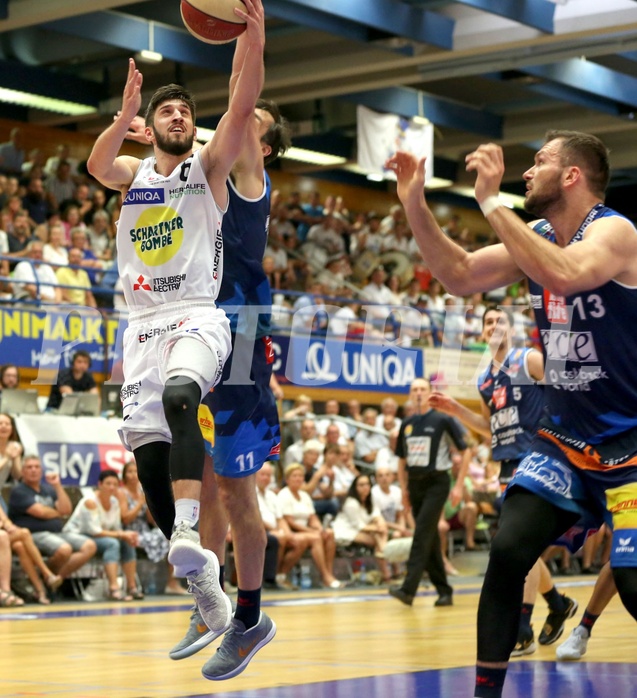 Basketball ABL 2017/18, Playoff Finale Spiel 3 Gmunden Swans vs. Kapfenberg Bulls 