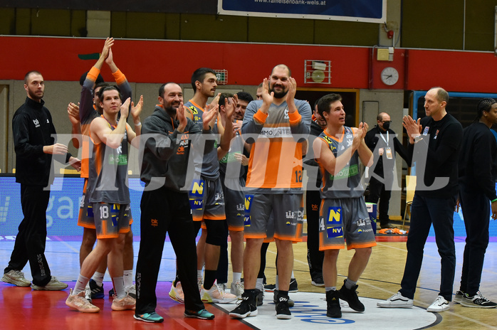 Basketball Superliga 2021/22, Grunddurchgang. 8.Runde Flyers Wels vs. BK IMMOunited Dukes