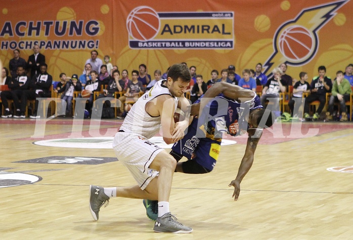 Basketball ABL 2015/16 Grunddurchgang 26.Runde  Güssing Knights vs Kapfenberg Bulls
