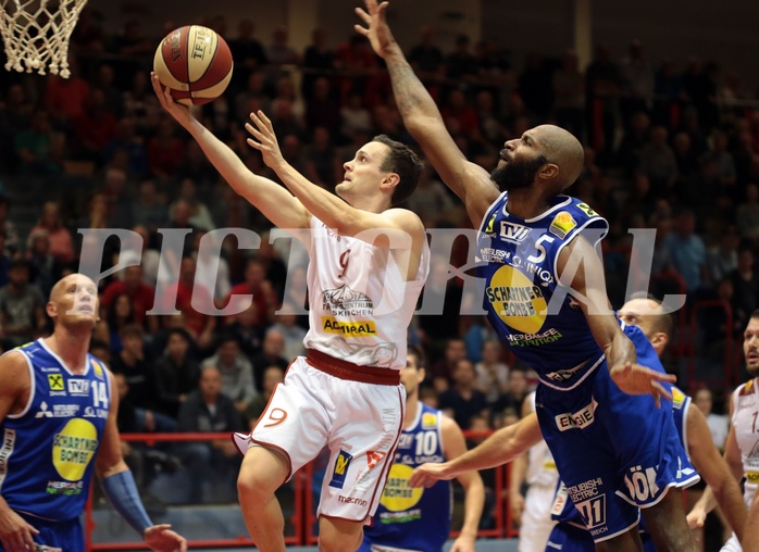 28.10.2018 Basketball ABL 2018/19 Grunddurchgang 5. Runde  Traiskirchen Lions vs Gmunden Swans