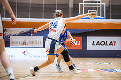 Basketball, Win2Day Basketball Damen Superliga 2022/23, Grunddurchgang 11.Runde, Vienna Timberwolves, UBSC-DBBC Graz, Simona Kuzma (4)