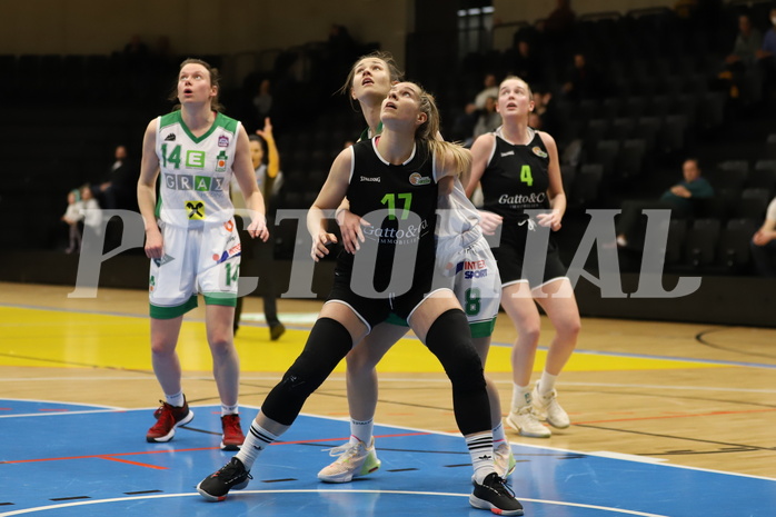 05.03.2022, Basketball Damen Superliga 2021/22, Grunddurchgang 14.Runde,  
UBI Graz vs. Basket Flames 