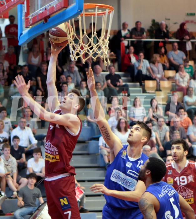 13.04.2018 Basketball ABL 2017/18 Grunddurchgang 32. Runde Traiskirchen Lions vs. Oberwart Gunners