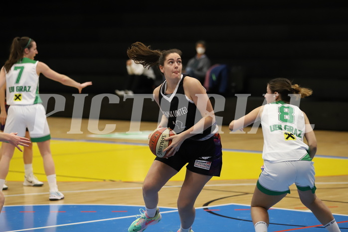 04.12.2021, Basketball Damen Superliga 2021/22, Grunddurchgang 6.Runde,  
UBI Graz vs. Vienna United