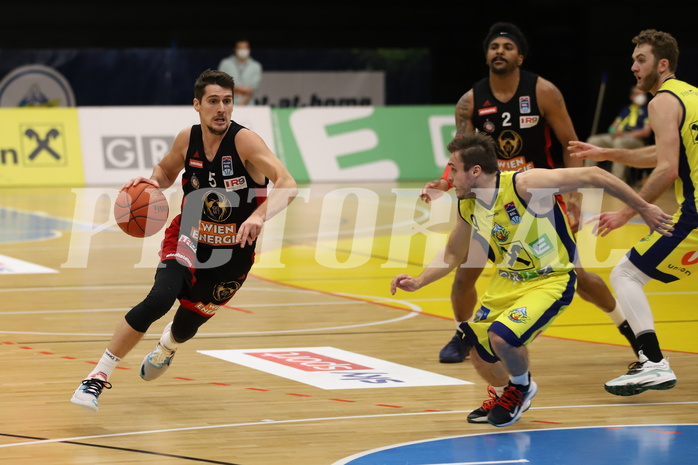 Basketball Superliga 2021/22, Grunddurchgang 8.Runde UBSC Graz vs. BC Vienna