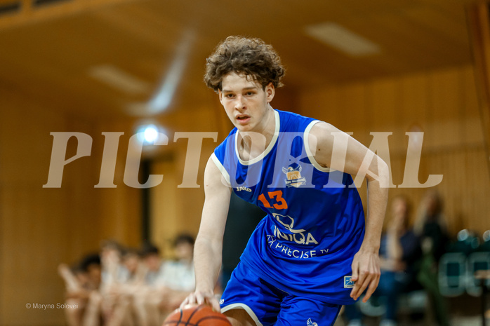 06.04.2025 Österreichischer Basketballverband 2024/25, SLMU16, Post SV Wien vs. BBU Salzburg