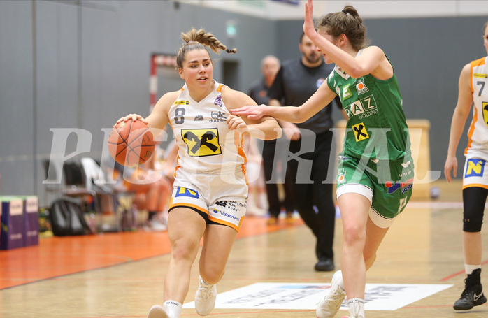 Basketball Damen Superliga 2021/22, Grunddurchgang 10.Runde BK Duchess Klosterneuburg vs. UBI Graz


