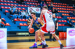 Basketball, Win2Day Superliga 2022/23, Grunddurchgang 16.Runde, BC GGMT Vienna, UBSC Raiffeisen Graz, Mario Spaleta (14)