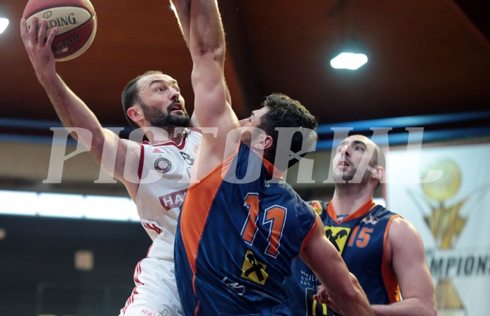 17.04.2017 Basketball ABL 2016/17 Grunddurchgang 33. Runde BC Vienna vs Fürstenfeld Panthers