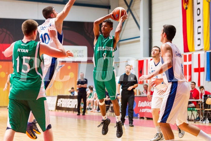 FIBA U20 European Championship Men 2015 DIV B Team Israel vs Team Ireland