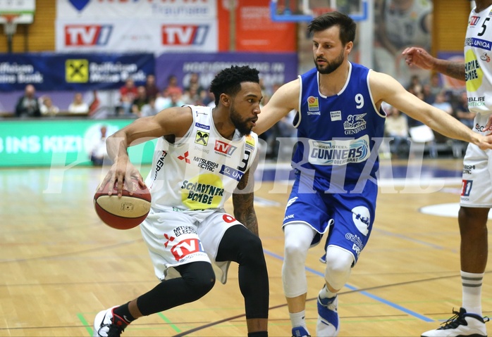 Basketball ABL 2018/19, CUP Final Four, Semifinale 1 Gmunden Swans vs. Oberwart Gunners


