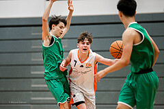 29.03.2025 Österreichischer Basketballverband 2024/25, SLMU16, Basket Dukes vs. KOS Celovec
