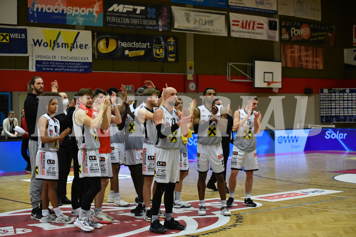 Basketball Superliga 2021/22, Grunddurchgang 14. Runde Flyers Wels vs. GGMT Vienna