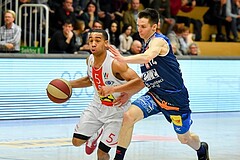 Basketball ABL 2017/18, Grunddurchgang 25.Runde Gmunden Swans vs. Traiskirchen Lions