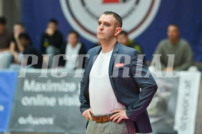 Basketball, Superliga 2024/25, Grunddurchgang 5.Runde, Flyers Wels vs. BC Vienna,
