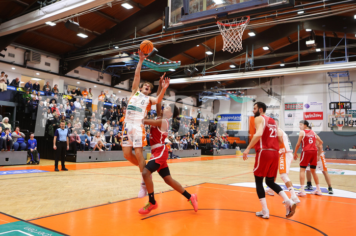 Basketball Superliga 2024/25, Grunddurchgang 15.Runde Klosterneuburg Dukes vs. BC Vienna