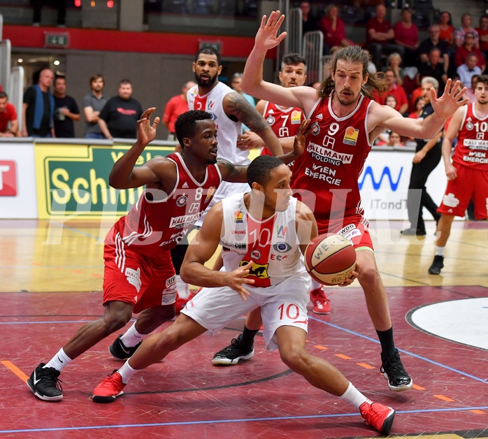 Basketball ABL 2017/18 PlayOff VF1 Flyers Wels vs BC Vienna