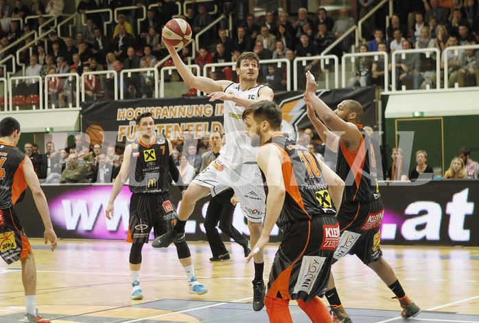 Basketball ABL 2015/16 Grunddurchgang 32.Runde  Fürstenfeld Panthers vs Güssing Knights
