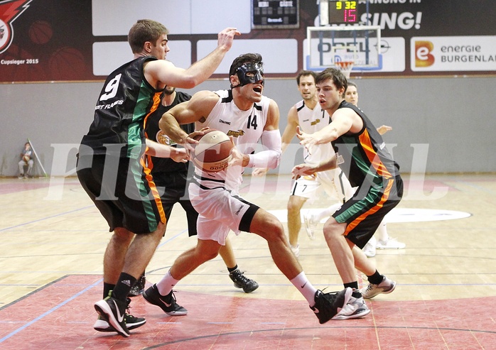 Basketball 2.Bundesliga 2017/18 Grunddurchgang 11.Runde  Jennersdorf Blackbirds vs Basket Flames