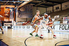 Basketball, bet-at-home Basketball Superliga 2020/21, Grunddurchgang, 8. Runde, Oberwart Gunners, Klosterneuburg Dukes, Quincy Diggs (13)