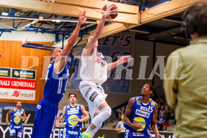 Basketball ABL 2015/16 Grunddurchgang 3.Runde Oberwart Gunners vs. Gmunden Swans