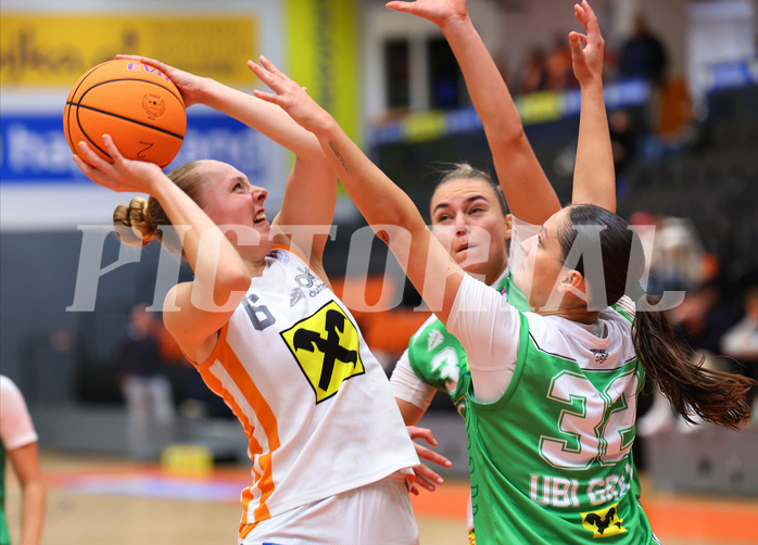 Basketball Damen Superliga 2024/25, Grunddurchgang 3.Runde BK Duchess Klosterneuburg vs. UBI Graz


