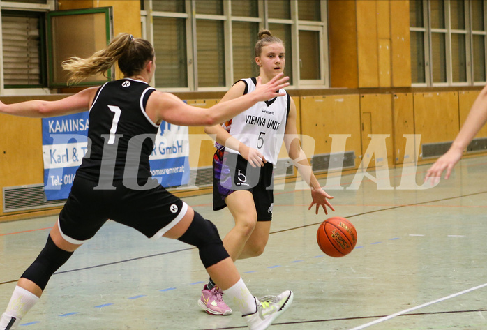 Basketball Damen Superliga 2022/23, Grunddurchgang 6.Runde Vienna United vs. Basket Flames