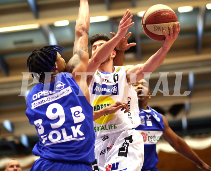 Basketball ABL 2015/16 Grundurchgang 30.Runde Gmunden Swans vs. Oberwart Gunners


