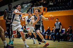 Basketball, Win2Day Superliga 2023/24, 3. Qualifikationsrunde, Vienna Timberwolves, Kapfenberg Bulls, Miro Zapf (7)