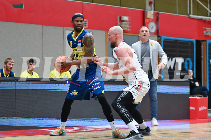 Basketball, Superliga 2024/25, 9. Plazierungsrunde, Flyers Wels vs. UBSC Graz,