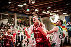 Basketball, FIBA EuroBasket 2025 Qualifiers , , AUSTRIA, IRELAND, Jakob PÖLTL (12)