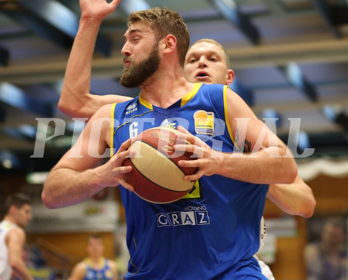 Basketball ABL 2017/18, Grunddurchgang 24.Runde Gmunden Swans vs. UBSC Graz