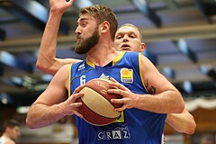 Basketball ABL 2017/18, Grunddurchgang 24.Runde Gmunden Swans vs. UBSC Graz