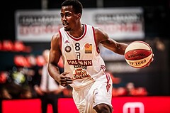 Basketball, ABL 2017/18, Playoff VF Spiel 2, BC Vienna, WBC Wels, Reger Dowell (8)