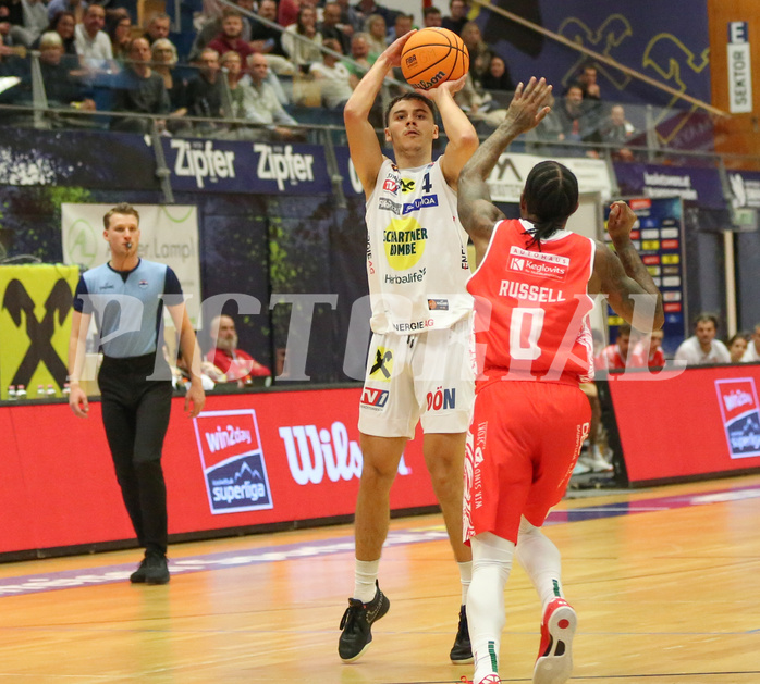 Basketball Superliga 2024/25, Grunddurchgang 17.Runde Gmunden Swans vs. Traiskirchen Lions