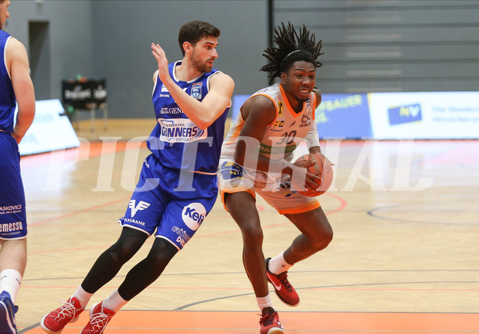 Basketball Superliga 2021/22, 7. Plazierungsrunde Klosterneuburg Dukes vs. Oberwart Gunners


