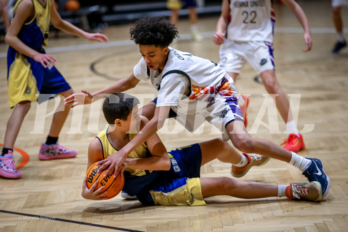18.01.2025 Österreichischer Basketballverband 2024/25, SLMU14, Vienna United vs. Ubsc Juniors The Castle Gate
