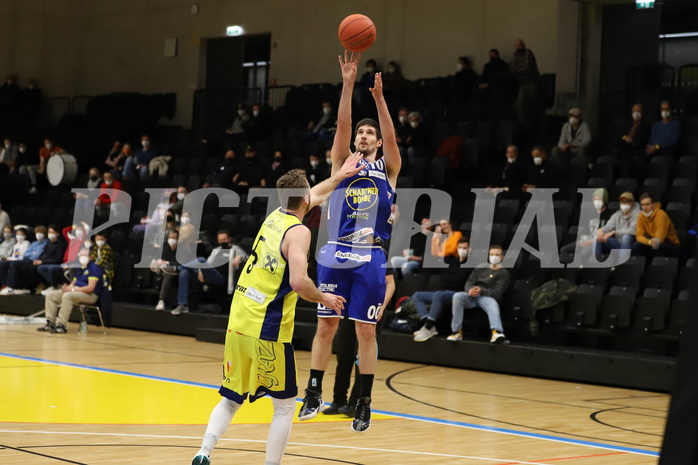 Basketball Superliga 2021/22, Grunddurchgang 16.Runde UBSC Graz vs. Gmunden Swans