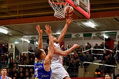 Basketball ABL 2017/18, Grunddurchgang 23.Runde Flyers Wels vs. Gmunden Swans