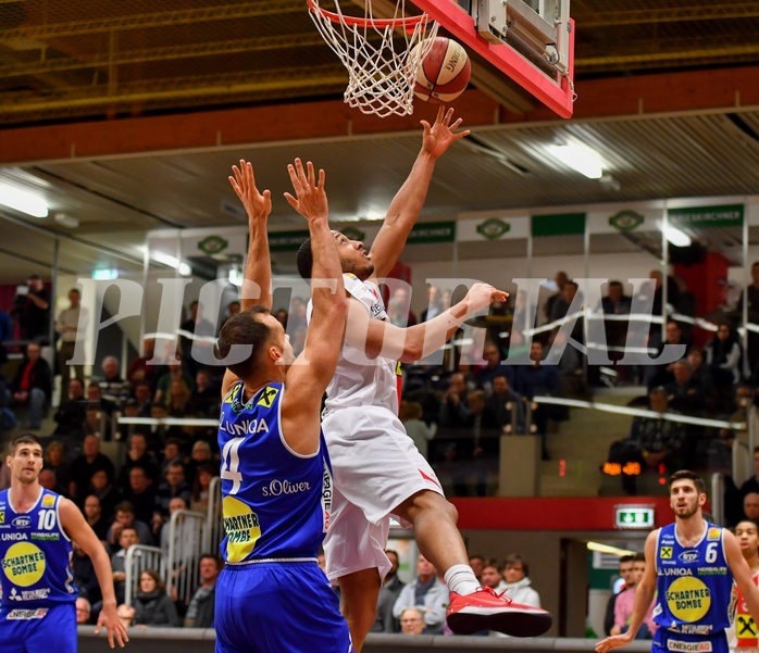 Basketball ABL 2017/18, Grunddurchgang 23.Runde Flyers Wels vs. Gmunden Swans