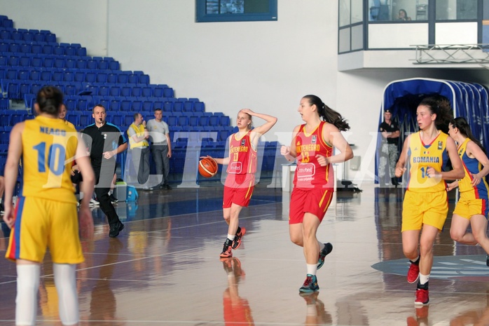FIBA Europe EC U20 Women Division B Romania vs Montenegro