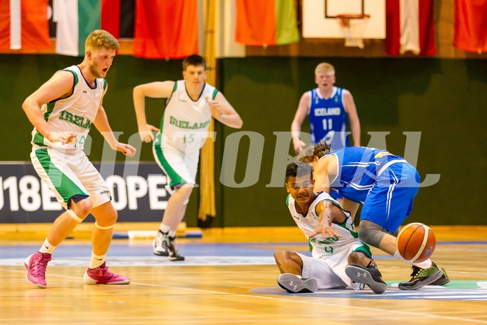 FIBA U18 European Championship Men 2015 DIV B Team Ireland vs Team Iceland 