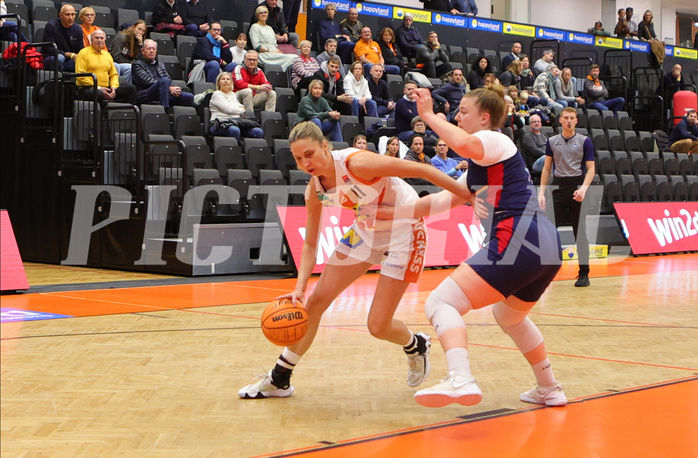 Basketball Damen Superliga 2023/24, Grunddurchgang Spiel 4 BK Duchess Klosterneuburg vs. SKN St.Pölten


