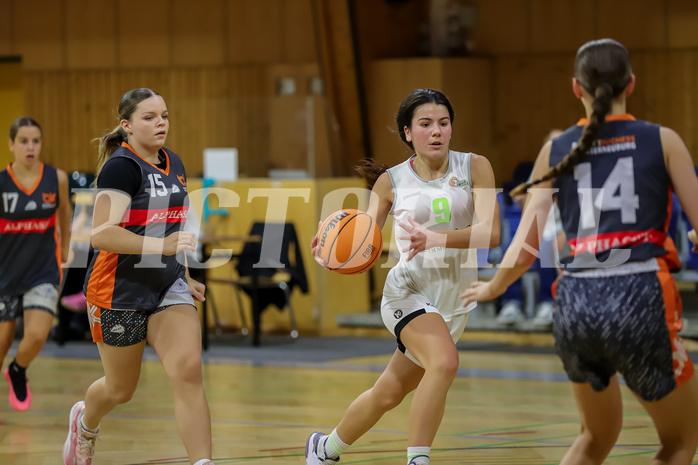 20.10.2024 Österreichischer Basketballverband 2024/25, SLWU16, Basket Flames UNION vs. Basket Duchess

