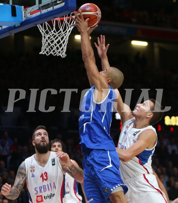 Basketball Eurobasket 2015  Team Serbia vs. Team Finland


