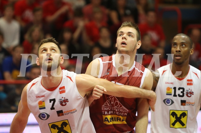 Basketball ABL 2015/16 Playoff Halbfinale Spiel 3 Traiskirchen Lions vs. WBC Wels


