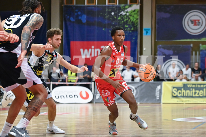Basketball, Superliga 2024/25, Grunddurchgang 7.Runde, Flyers Wels vs. Gmunden,