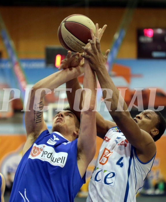 Basketball ABL 2016/17 Grunddurchgang 16.Runde Kapfenberg Bulls vs Oberwart Gunners